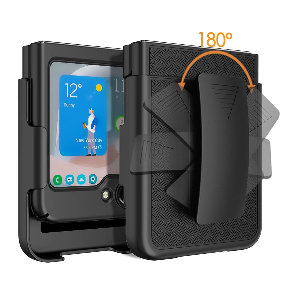 Custodia Protettiva Sportiva con Clip da Cintura per Samsung Galaxy Z Flip3 5G
