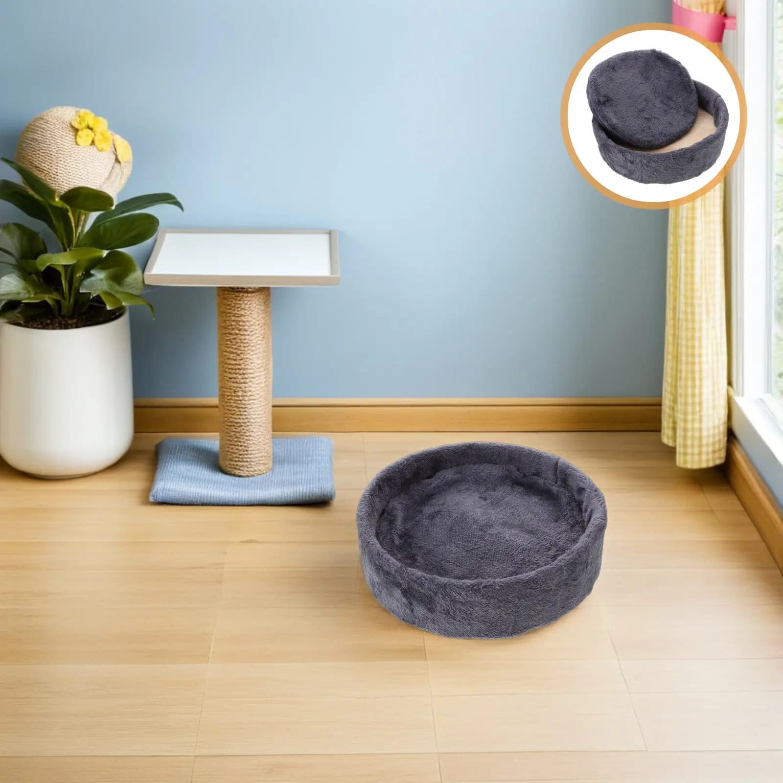 Cat Cushion for Tree Owners Must Haves Basket Bed Necessities Accessories Hammock Replacement Hanging