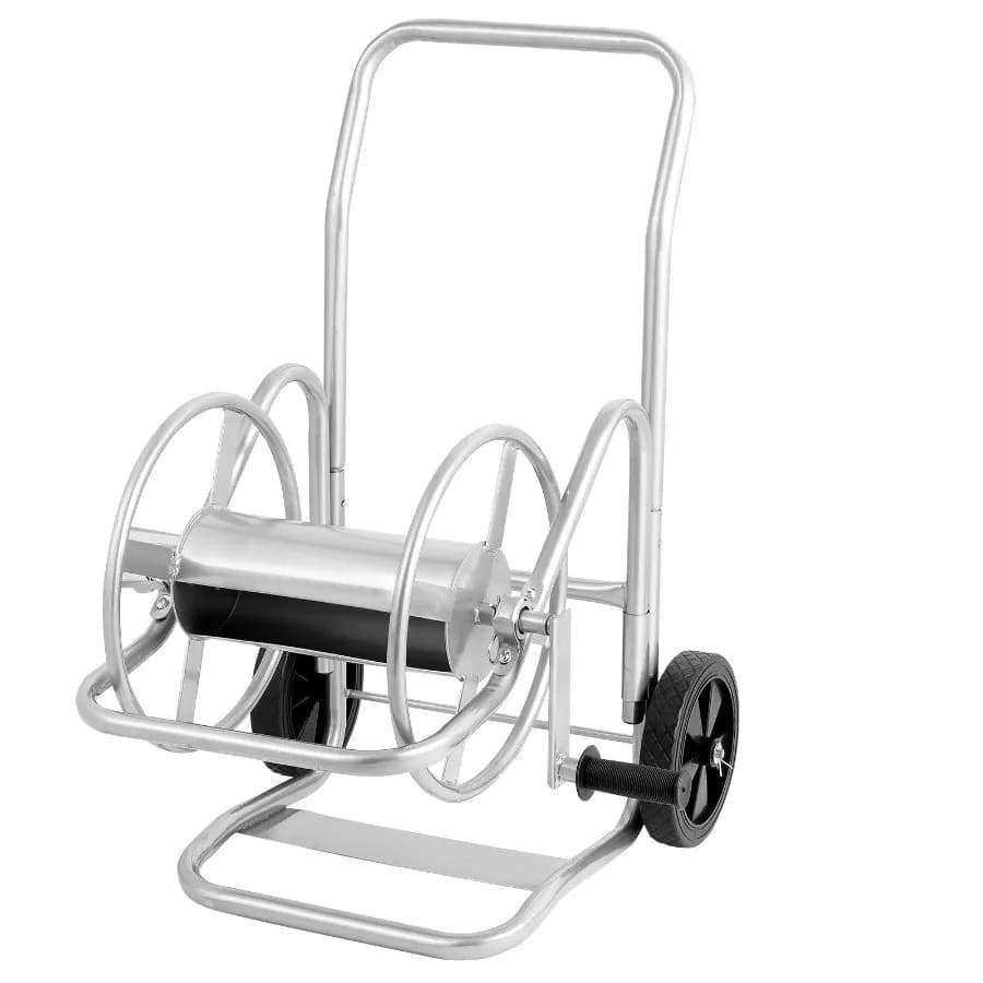 200-foot wrapper trolley. Garden water plant for heavy loads with wheels