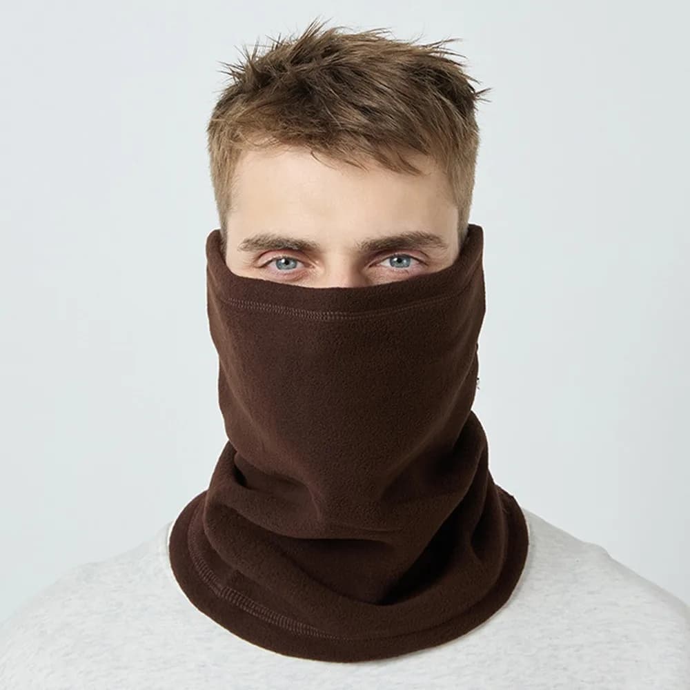 Hot thermal mask for motorcycles in plush winding circle Scaldacollo Passamontagna Sciarpa snood in windproof fleece Ski scarf