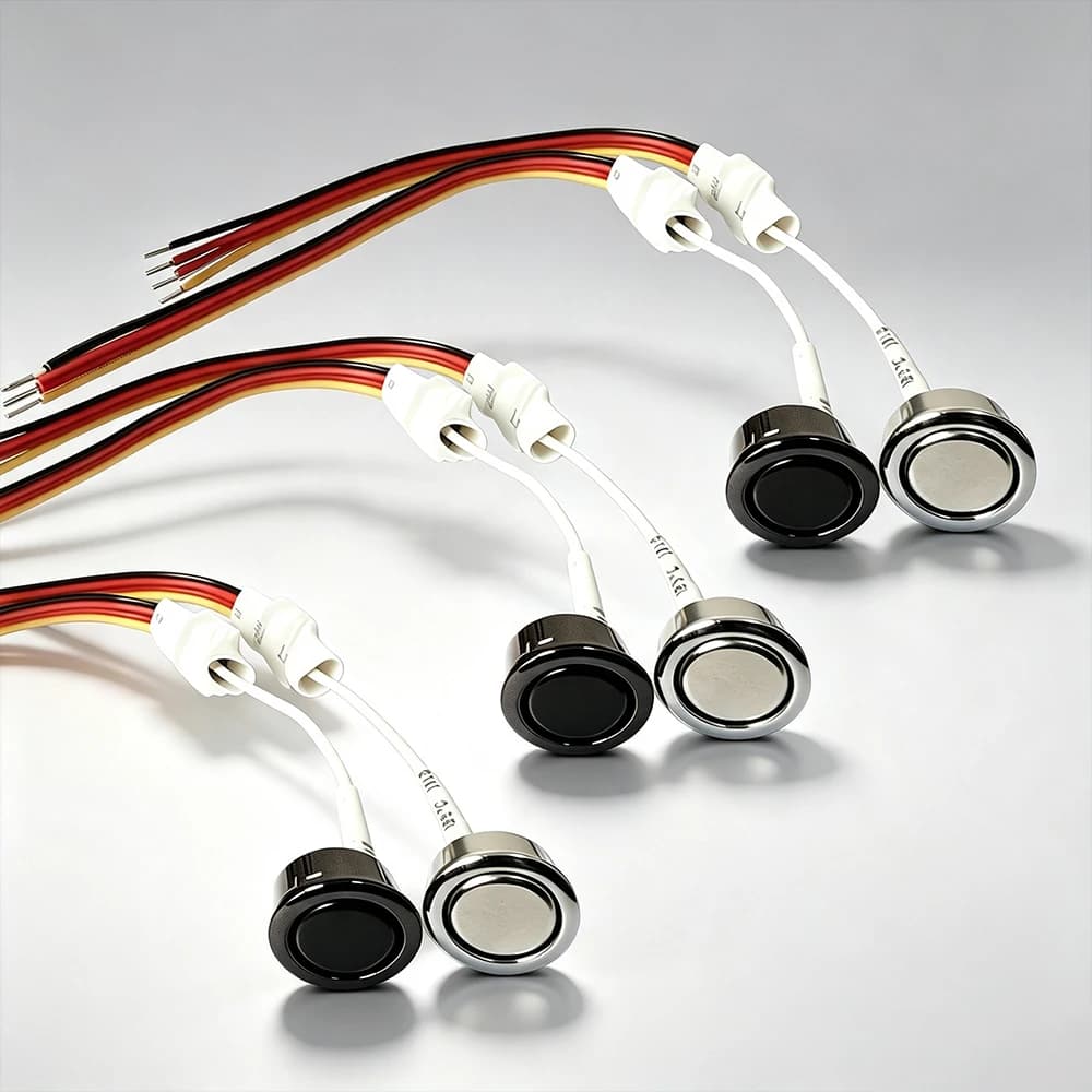 Interruttore Touch 12V 24V, Dimmerabile Continuo/Dimmerabile a 3 Livelli, Foro da 10mm, Interruttore Luce a Sensore Capacitivo per Strisce LED, Nautica, Argento