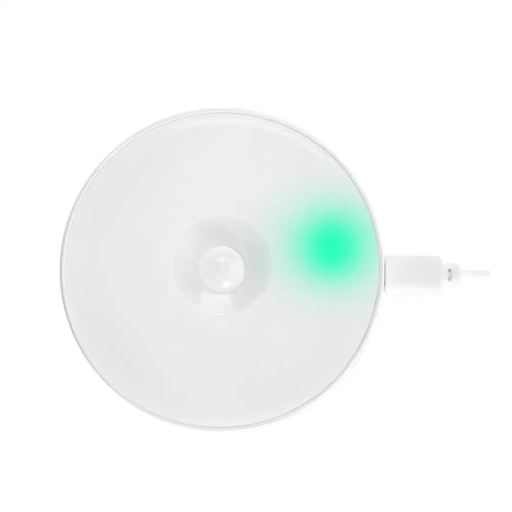 Lampada Notturna a Induzione USB Ricaricabile, Luce LED da Parete per Corridoio, Camera da Letto e Armadio