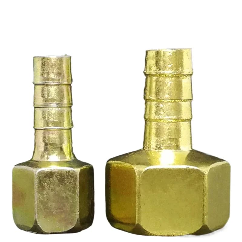 G 1/4" 1/2" 3/4" 1" BSPP Filettatura Femmina x 8 10 12 14 mm Portagomma Ferro Raccordo Per Tubi Connettore Casa Giardino