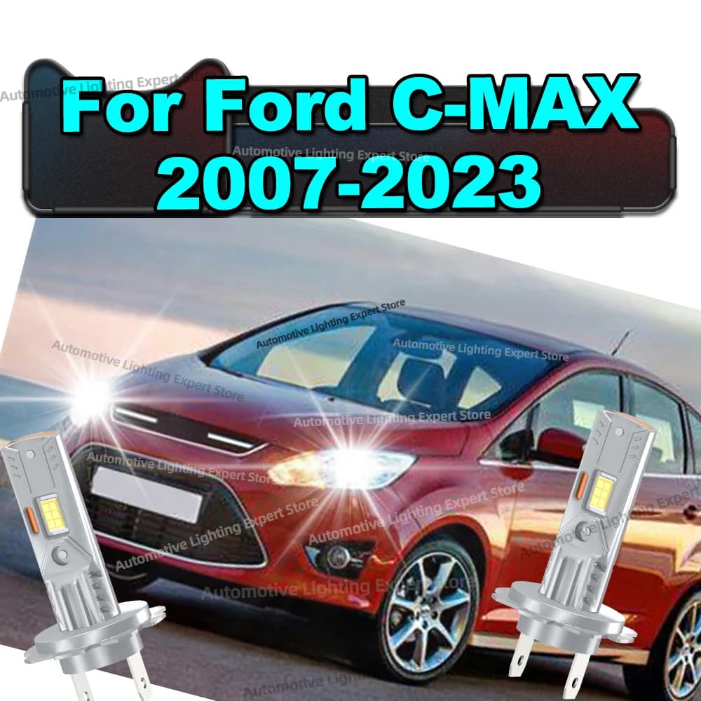 Lampadina LED Canbus per fari wireless 180W CSP per Ford C-MAX CMAX 2007-2023 2011 2012 2013 2014 2015 2016 2017 2018