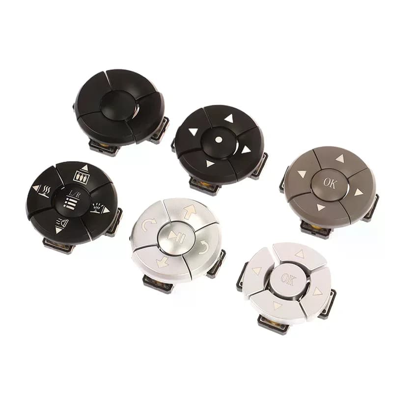 1 Set B3F-4055 Con Freccia OK Pulsante SMD 12*12*7.3mm Micro Tattile Tatto Taster A14 Cap 5 Vie Direction Combinazione Interruttore