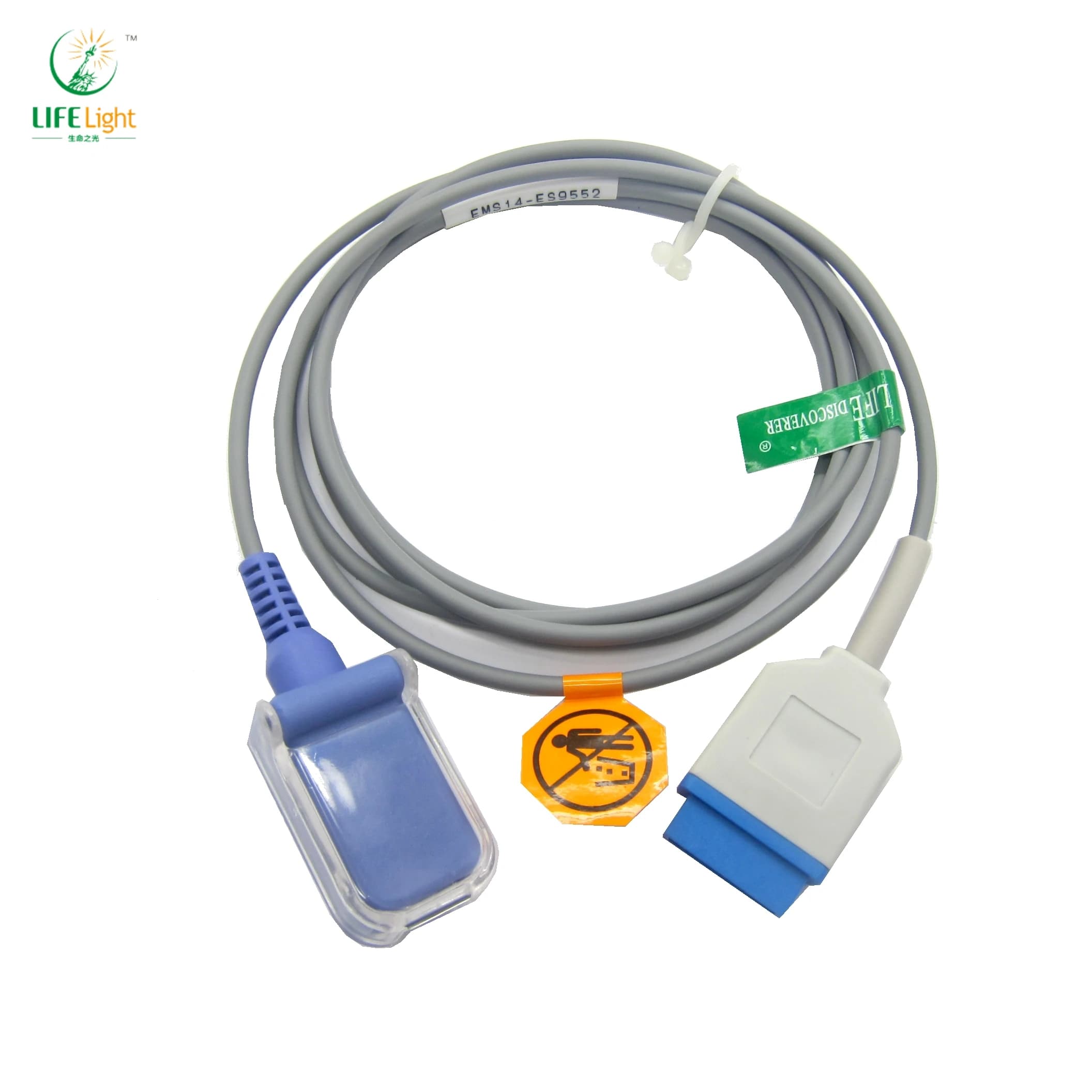 G*E N*ELLCOR oximax Compatible Pulse Oxymeter Monitor, Spo Probe Extension Adapter Cable, Spo2 Sensor Extension Connector