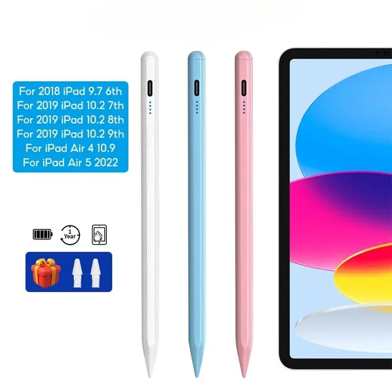 For Apple Pencil 2 1 for IPad Pencil Stylus Pen for IPad A16 A17 Air M2 M3 M4 M5 Pro 12.9 10.2 10.9 Mini 6 7 for Apple Pencil