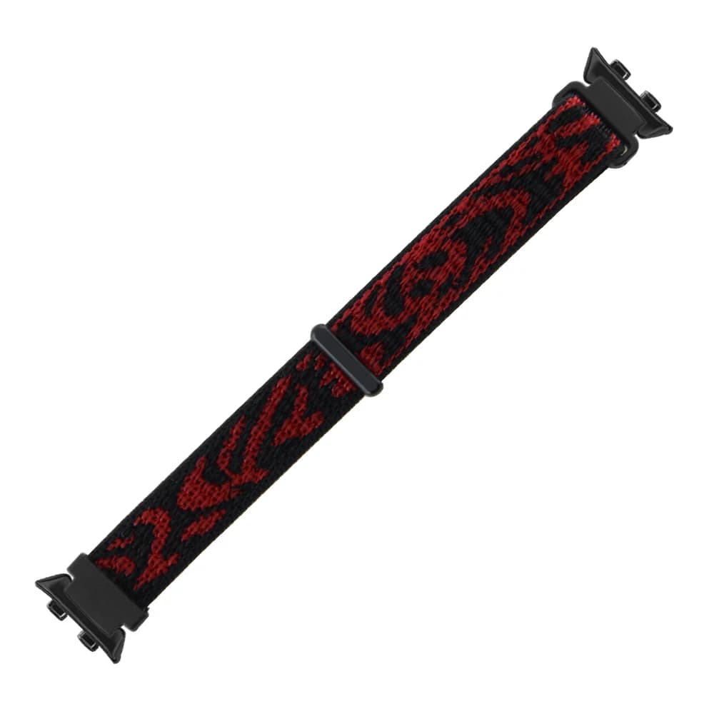 Cinturino per Honor Band 10 9 in nylon traspirante con chiusura a strappo, a sgancio rapido, resistente, regolabile, leggero, per sport.