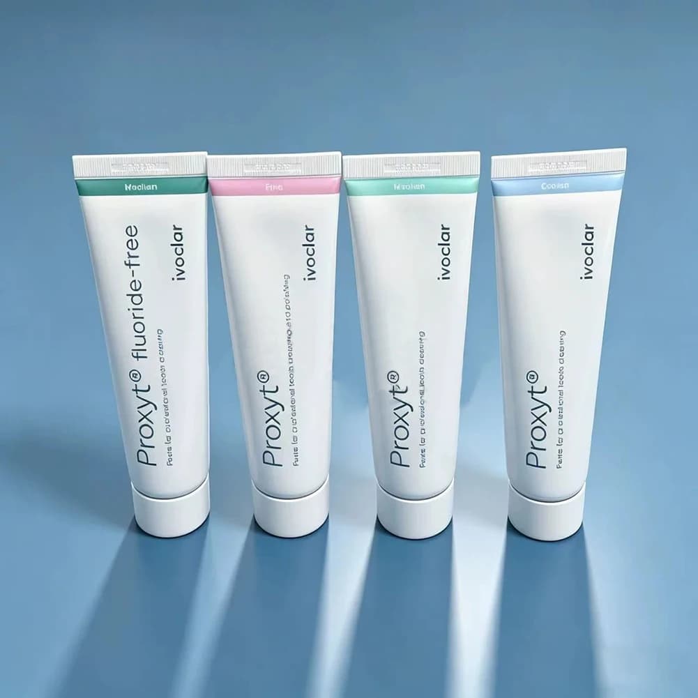 Ivoclar Vivadent Polishing paste 80g Dental teeth whitening Macchia in clean composite resin Remove Fluorury material 3 grain size