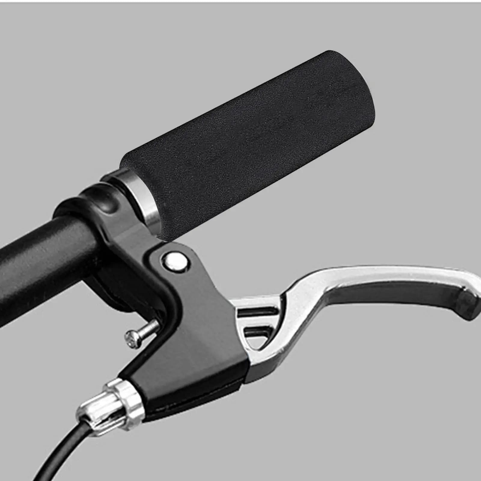 Tubo in schiuma per impugnatura, Cuscinetti in schiuma per impugnatura, Coperture ammortizzanti per manubrio, Ergonomiche, Comode, Sostituzione in 2 pezzi