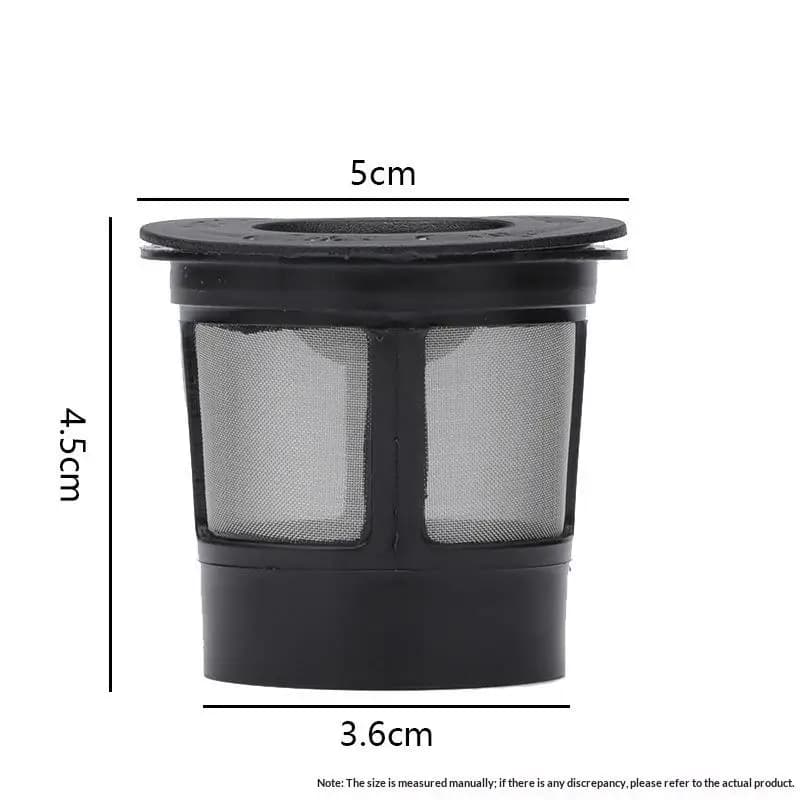 3pcs Reusable Coffee Pods Capsules Adapter Mesh K Cups Espresso Filters For Coffee Makers Home Office Use