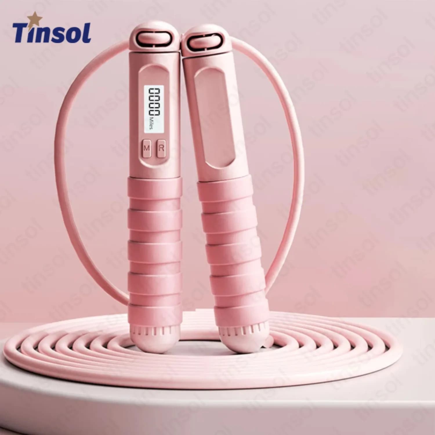 TINSOL 2026 New Electronic Counting Jump Rope Adult Weight Loss Fitness Exercise for Men and Women