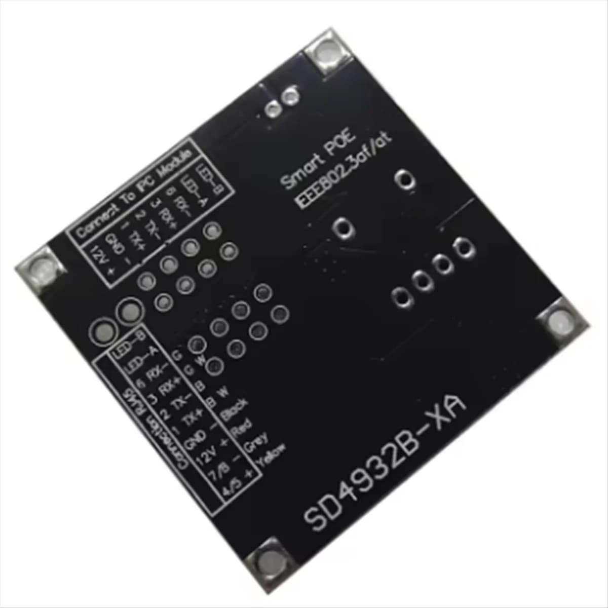 Scheda modulo Popular_PoE per telecamere IP di rete CCTV di sicurezza