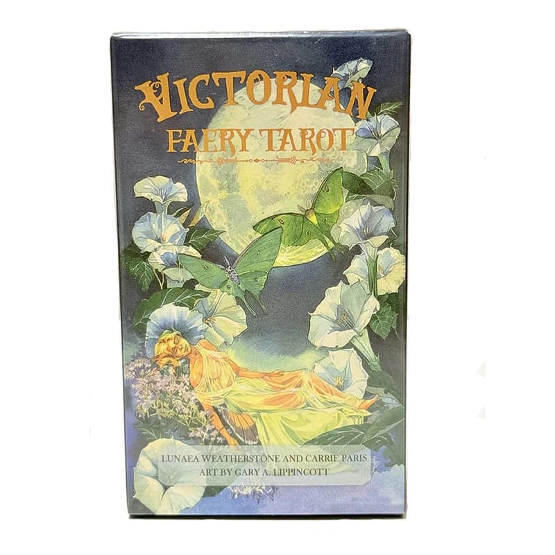 Carte dei tarocchi delle fate vittoriane 78 pezzi Inglese Divinazione del destino Profezia Ragazza Donne Giochi da tavolo per famiglie