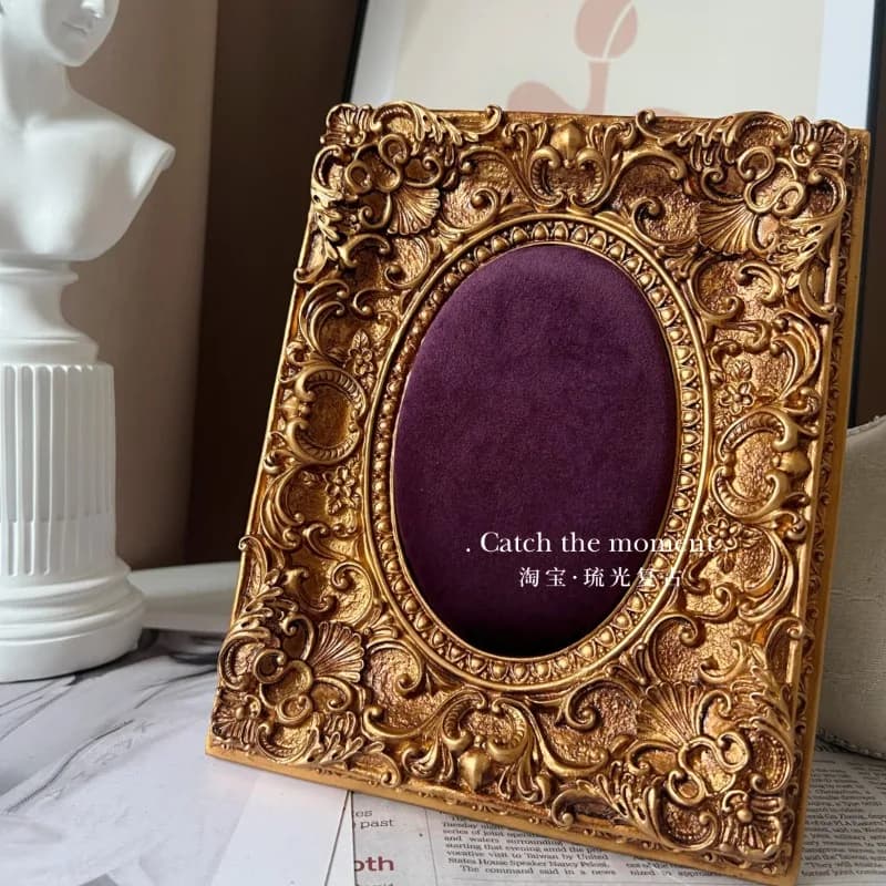 "Guel Dream" stud earrings display stand retro photo frame jewelry display accessories shooting stall props