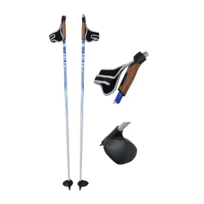 Aluminum Ski Sticks / Carbon Fiber for Touring, Professional Trekking Stick