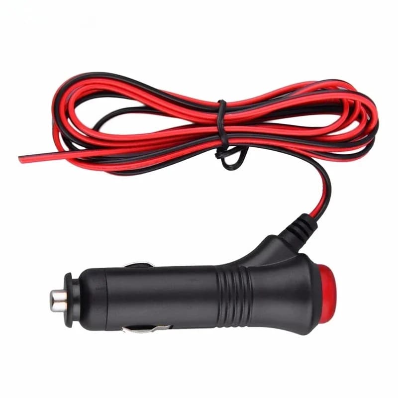 Kebidu 12V 24V Car Cigarette Lighter Socket Splitter Plug Connector Power Adapter On Off Switch Universal Charger Power Adapter