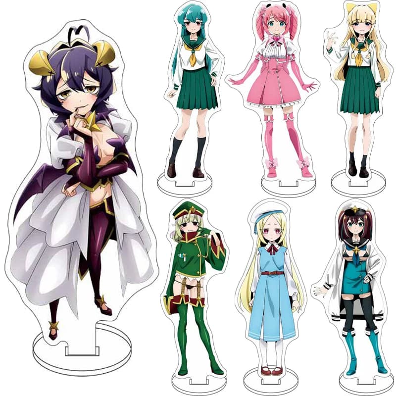 16CM Anime Gushing over Magical Girls Figure ‌Hiiragi Utena Araga Kiwi Tonori Korisu Agoya Shinju Acrylic Stand Cos Ornaments