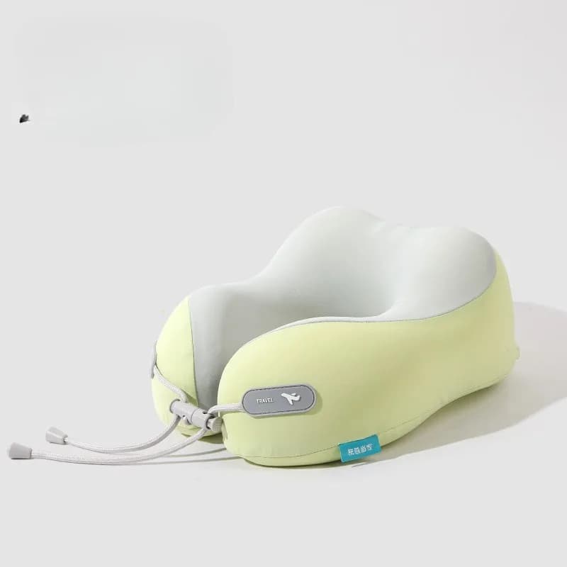 Cuscino a U in Memory Foam per Supporto Collo in Auto e Aereo, Comfort per Viaggi Genitore-Figlio