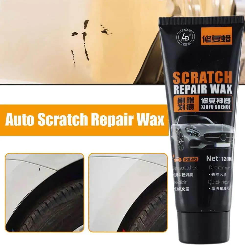120ml Universale Auto Strumento di Riparazione Graffi Riparazione Cera Spugna Anti Lucidatura Scratch Care Vernice Crema di Rimozione Graffi L1I3