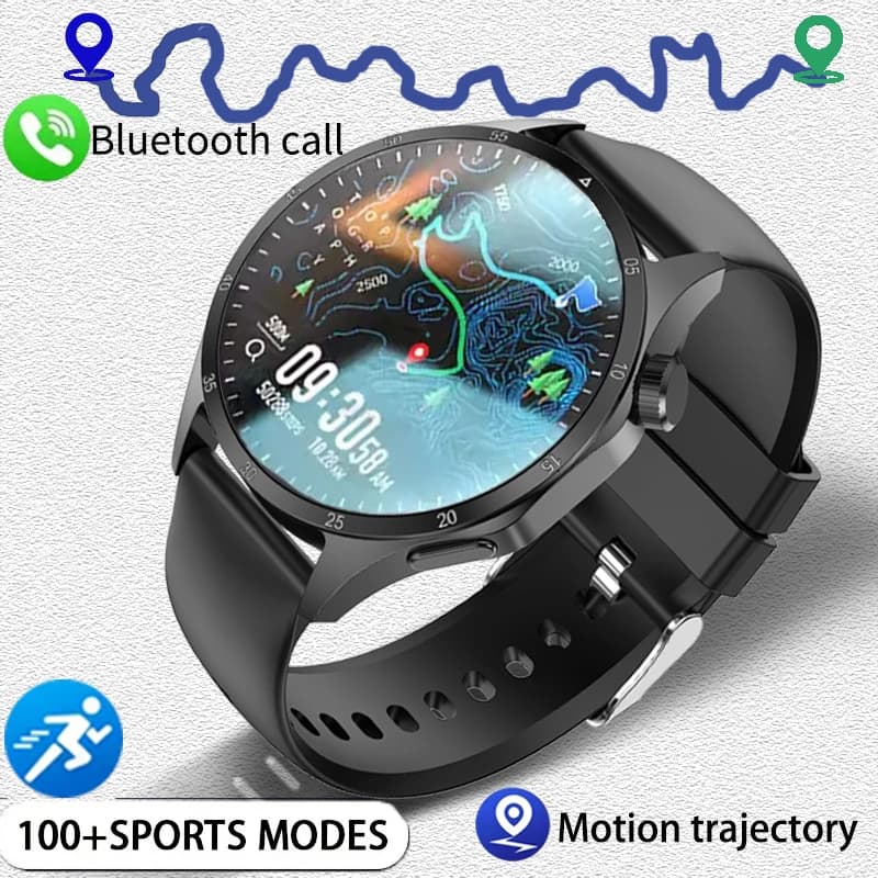 2026 Nuovo BOXUXING GPS NFC Astuto Della Vigilanza Degli Uomini 360*360 AMOLED Schermo Frequenza Cardiaca Chiamata Bluetooth IP67 Impermeabile Uomo Smartwatch Donne