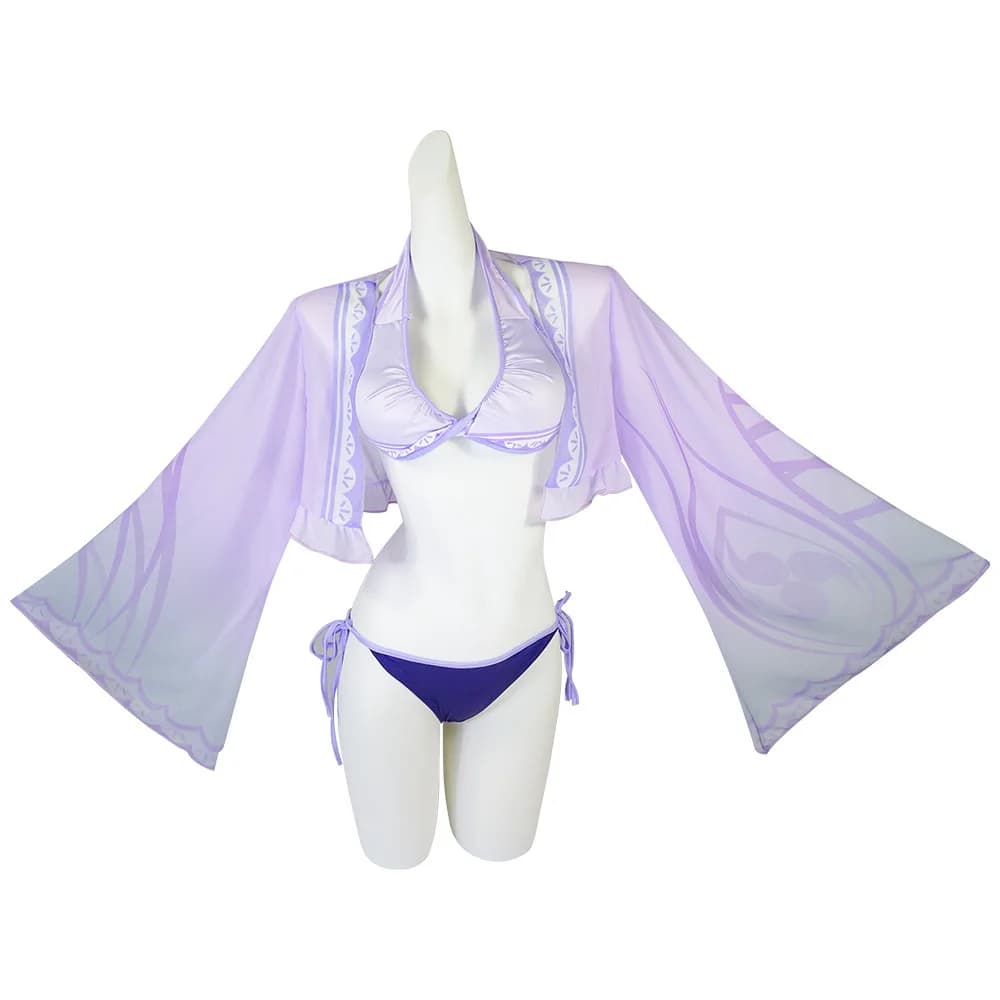 Costume da bagno Genshin Impact Raiden Shogun