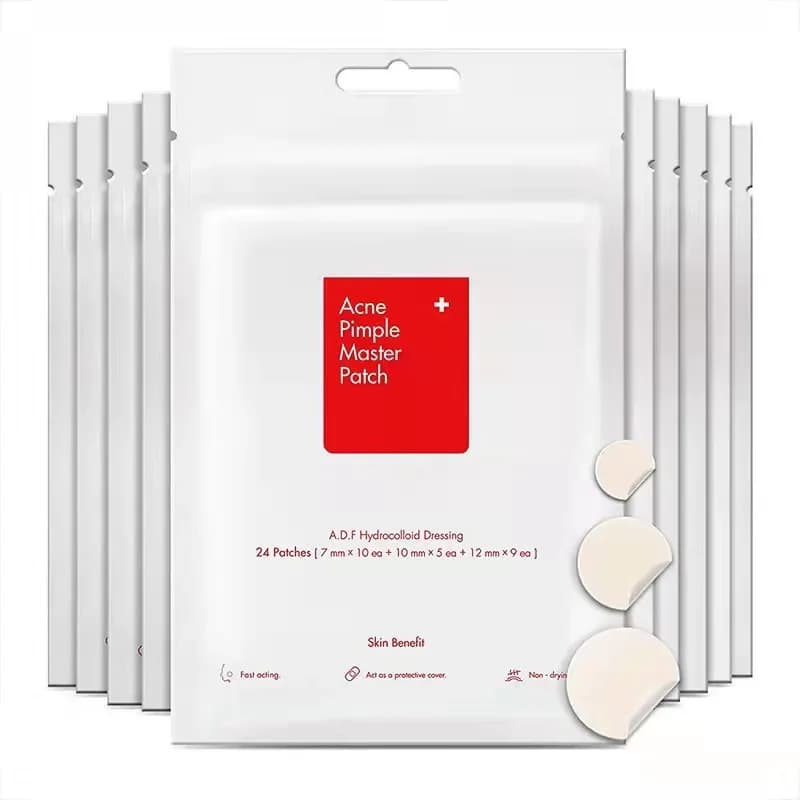 24 pz Viso Acne Brufolo Spot Cura della cicatrice Trattamento Adesivi Cura della pelle del viso Rimozione di comedone Lentiggine Patch Maschera per l'acne Bellezza