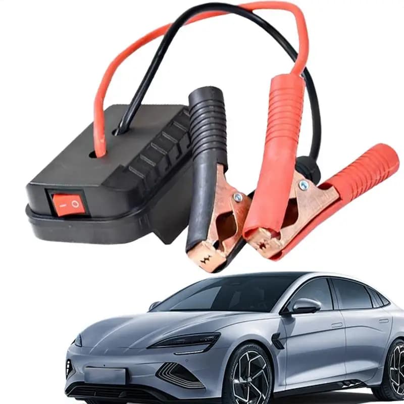 Accenditore Jump Starter per Makitas Batteria al litio Booster Cavo Adattatore Kit di alimentazione di emergenza Convertitore fai da te con clip