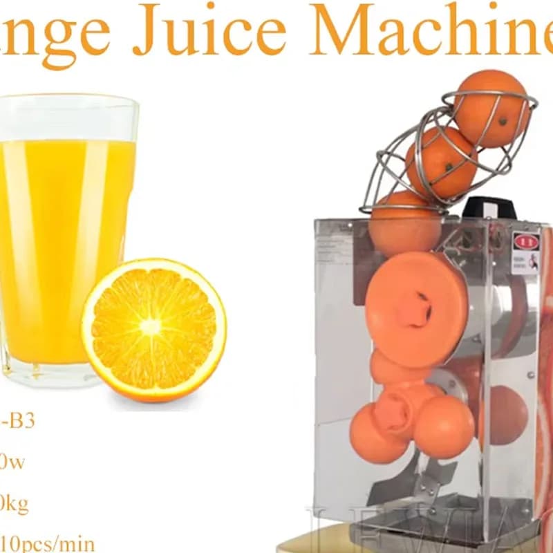 Portable Electric Squeezer for Orange Juice, Efficient Blender for Fresh Food, Domestic and Commercial Use