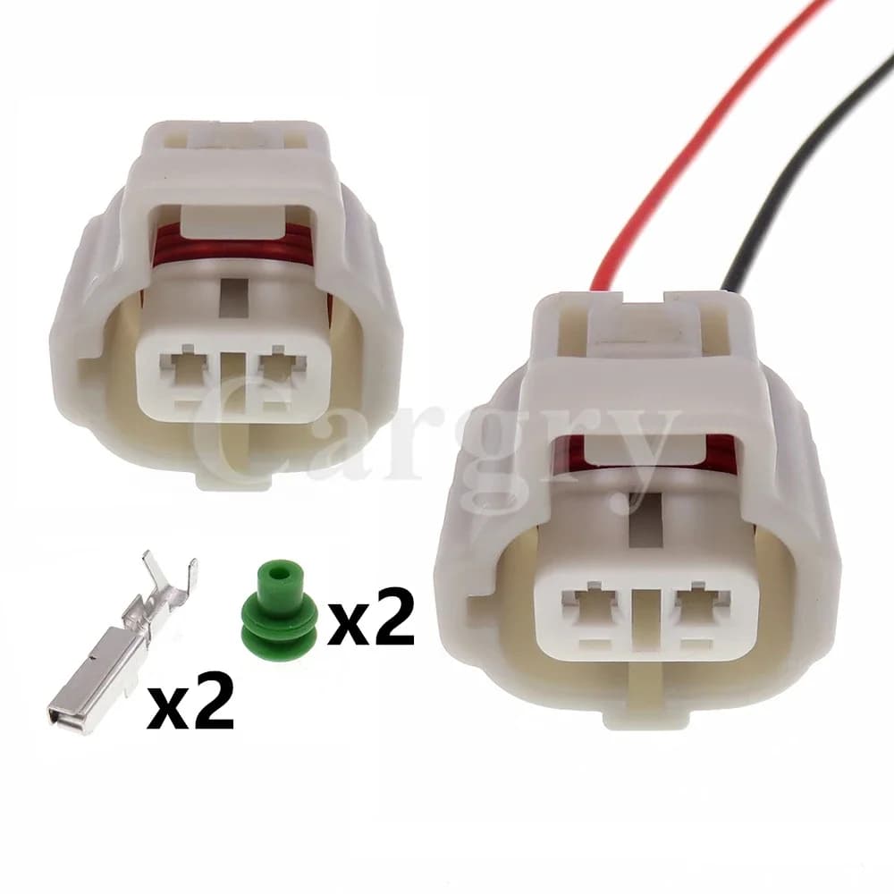 1 Set 2P 6189-0189 Spine impermeabili per auto Gruppo AC Gruppo connettore per automobile Prese per cavi elettrici automatici