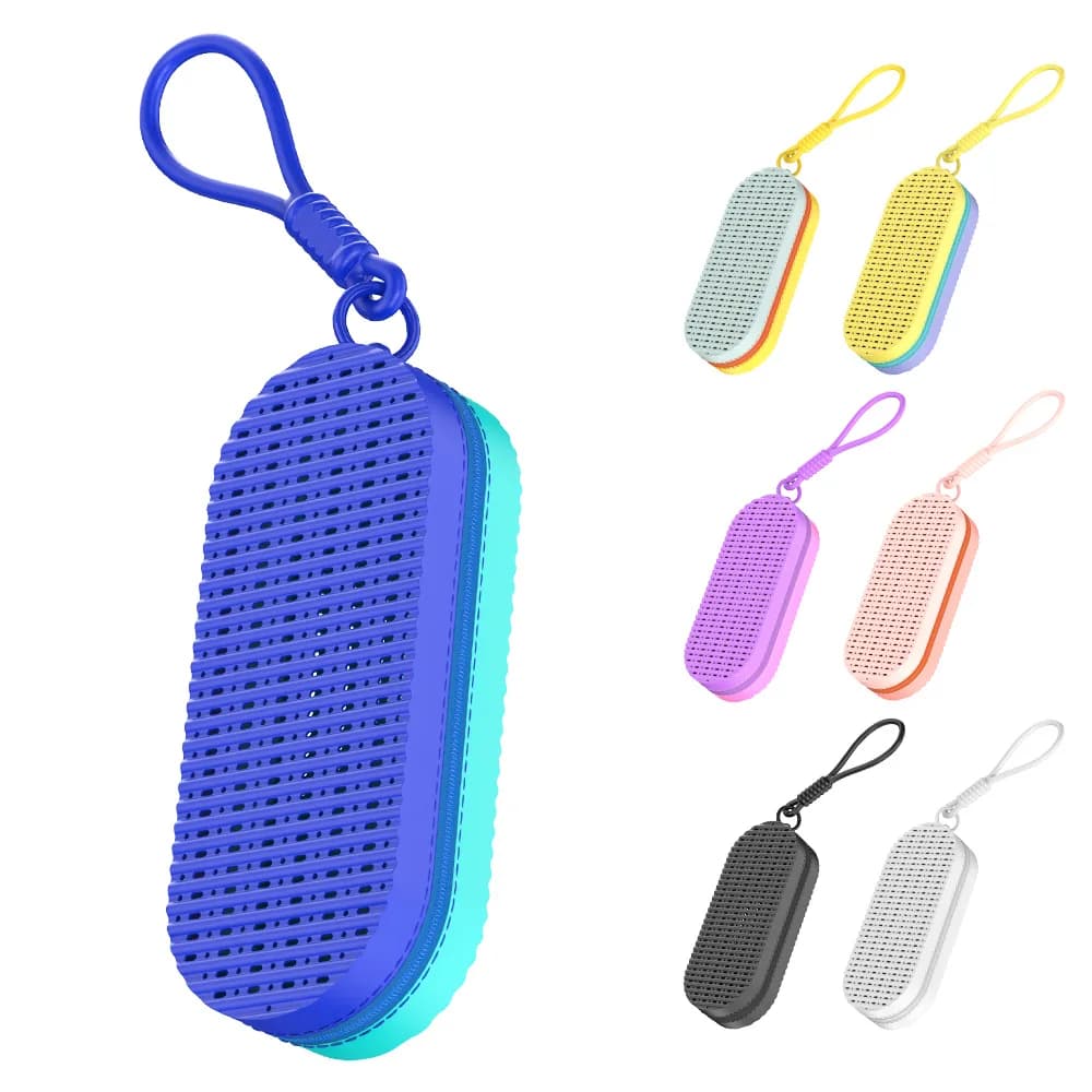 Silicone Swim Glass Case Protective Glass Case Portable Foldable Folding Box Resistant to Scratch Resistant