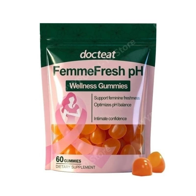 Integratore Alimentare per la Vitalità Femminile, Caramelle Gommose Morbide per Cura Quotidiana Delicata, Energia ed Equilibrio Immunitario, 60 Pezzi