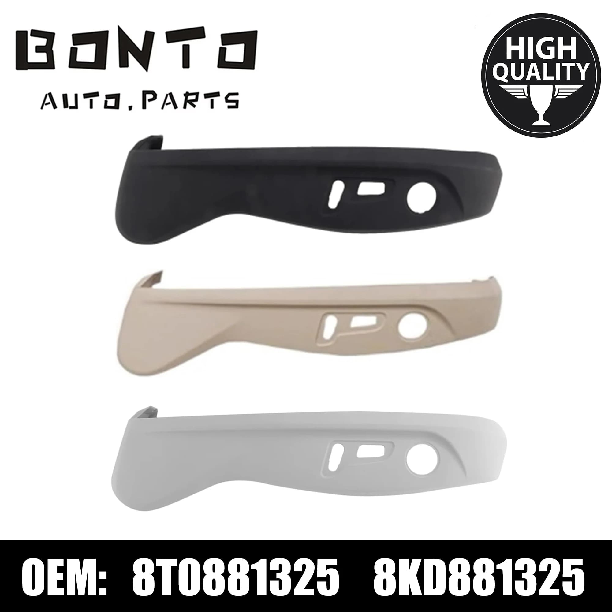 BONTO LHD Auto Sinistra Sedile Anteriore Lato Guard Telaio Trim Pannello di Copertura per A5 S5 A4 A6 A7 2009-2018 Sostituire 8T0881325 8KD881325
