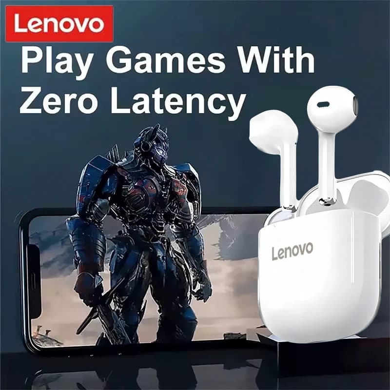 Auricolari Lenovo AF3 Wireless Bluetooth 5.0 TWS, cuffie sportive con microfono HD e controllo touch per smartphone