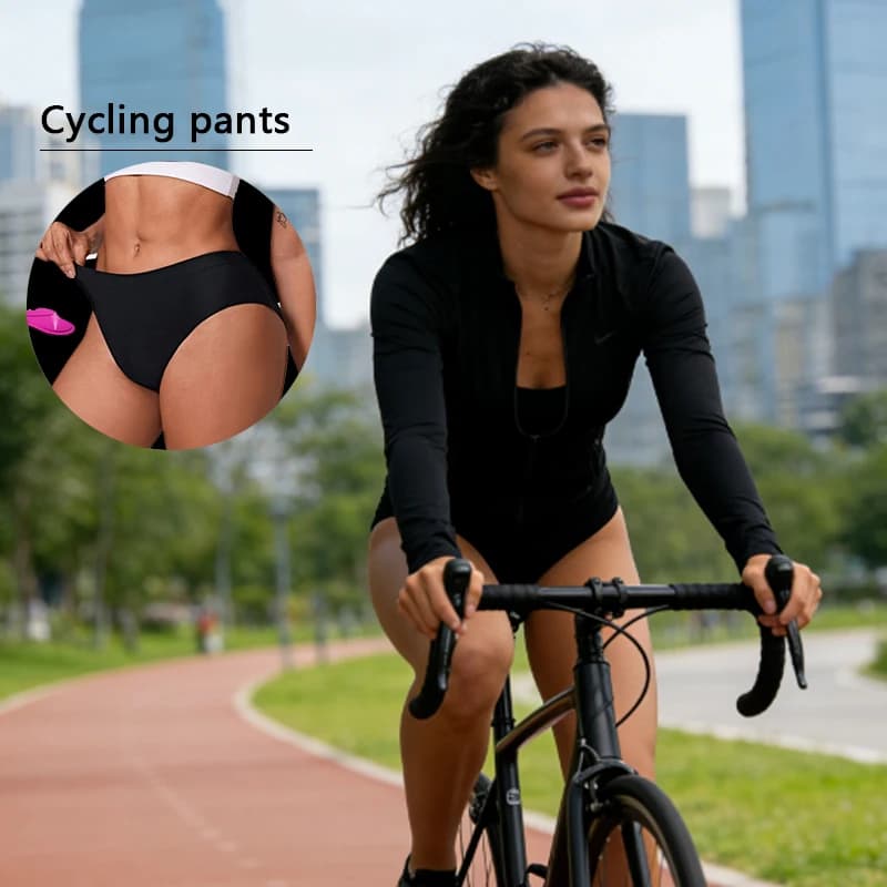 1 pair of 4D ergonomic cycling underwear for women, light cycling shorts for road bikes and mountain bikes