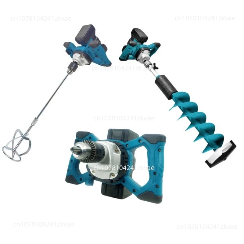 Industrial Grade Electric Drill Brushless Ice Drilling Machine Ground Drilling Drilling Machine Heavy Duty Mixer