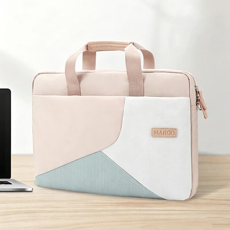 15.6 Inch Laptop Sleeve Bag - Durable Briefcase Handle Case for HP, Dell, MacBook & Ultrabook
