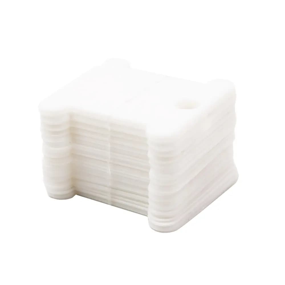 30 pcs interdental wire spool plastic door organizer for sewing thread paper for embroidery thread tools for cross stitch craft diy