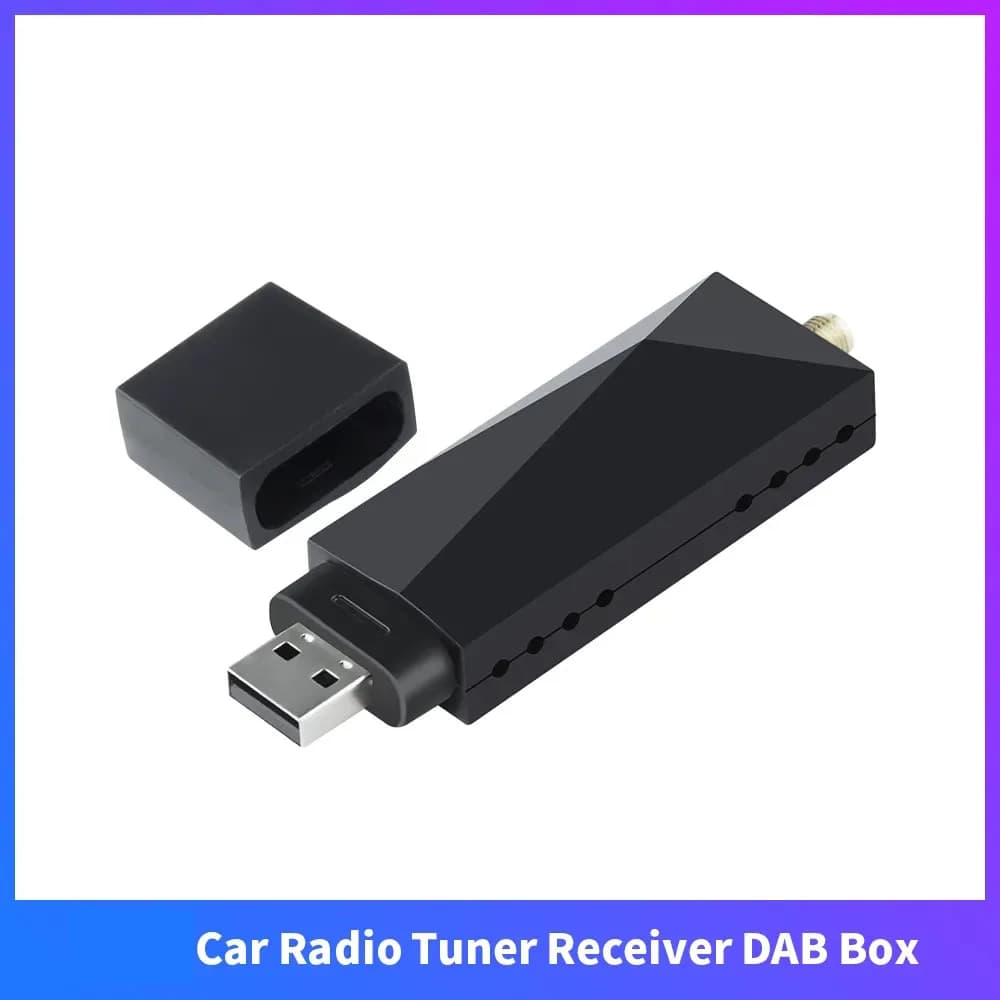 Ricevitore GPS per auto Antenna DAB + con ricevitore adattatore USB lettore Stereo per auto Android per Android Rad universale