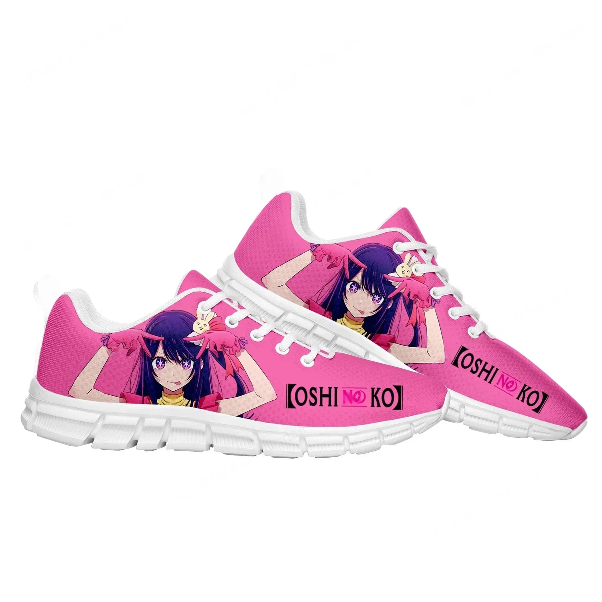 Oshi No Ko Sports Shoes Mens Womens Comfortable Sneakers Hoshino Ai High Quality Manga Comics Sneaker Custom Shoe