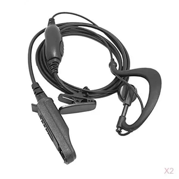 Auricolare per Walkie Talkie con Cancellazione del Rumore, Impermeabile, per Comunicazioni BF-UV9RPLUS BF-9700