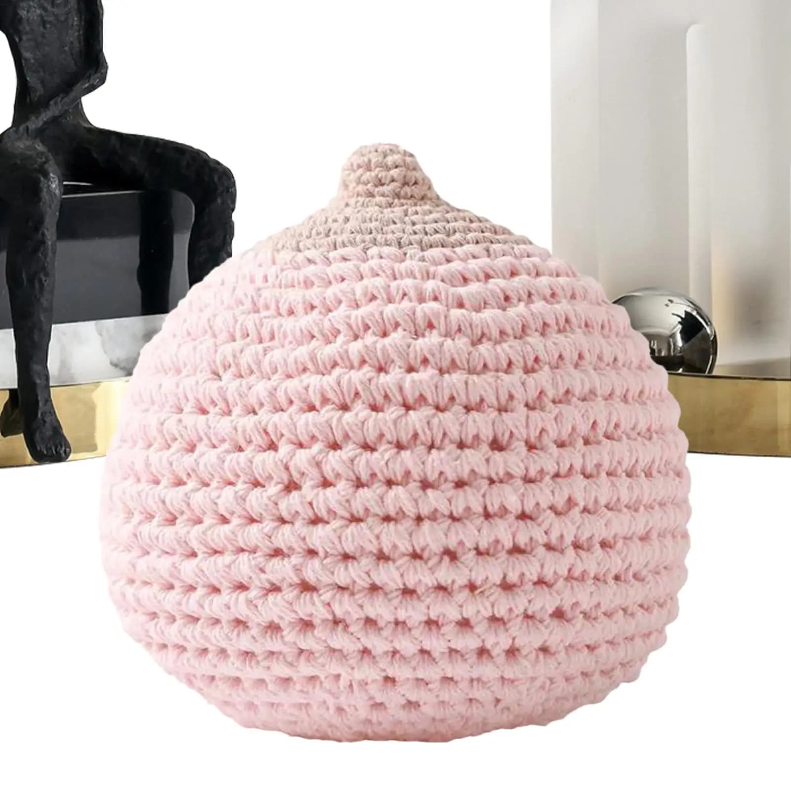 1pc Massaggiagengive per bambini Uncinetto Boob per bambini Modelli fatti a mano per l'allattamento al seno Lenire il giocattolo Neonati Regalo Giocattolo per bambini