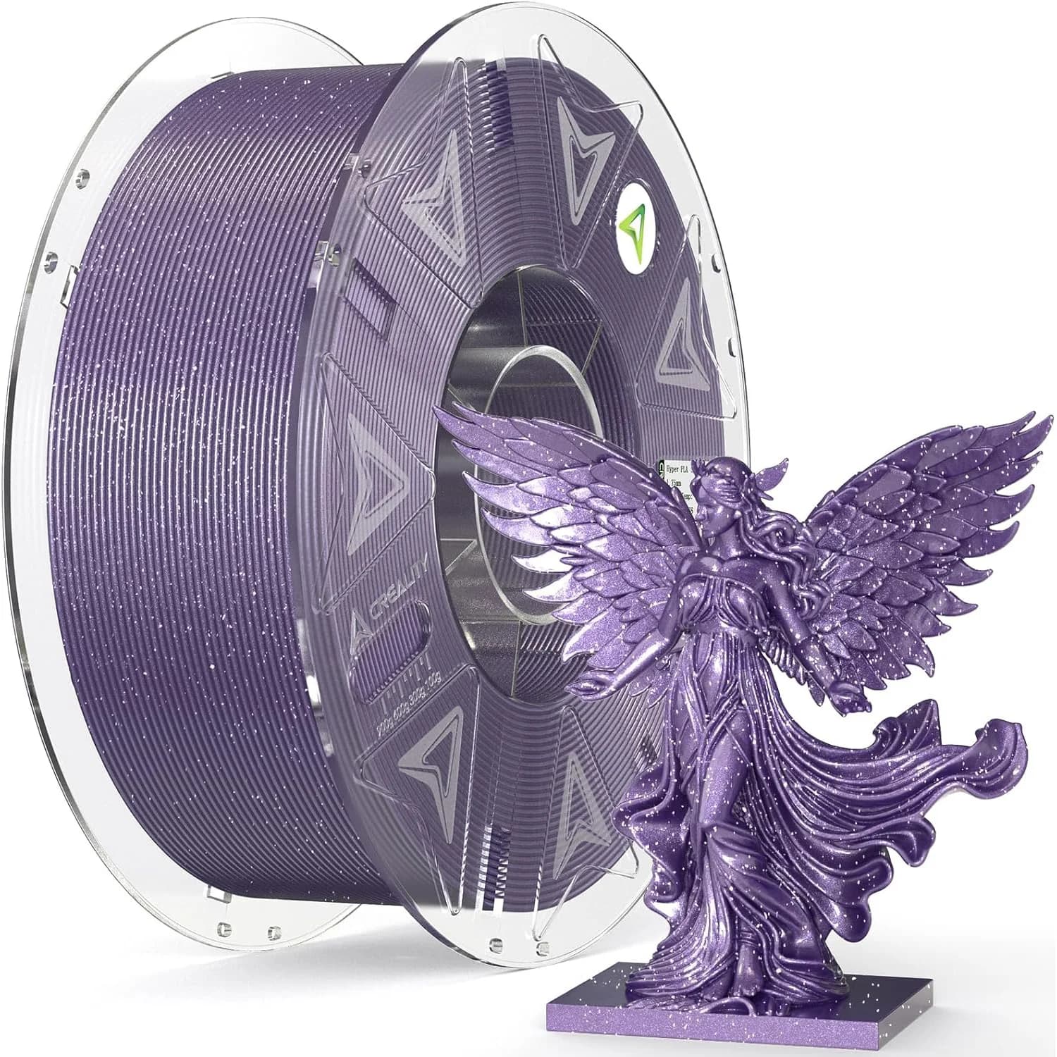 CREALITY Hyper PLA Galaxy Shimmer 3D Printer Filament High Speed RFID Smart Filament Sparkling Stardust Finish Printing Material