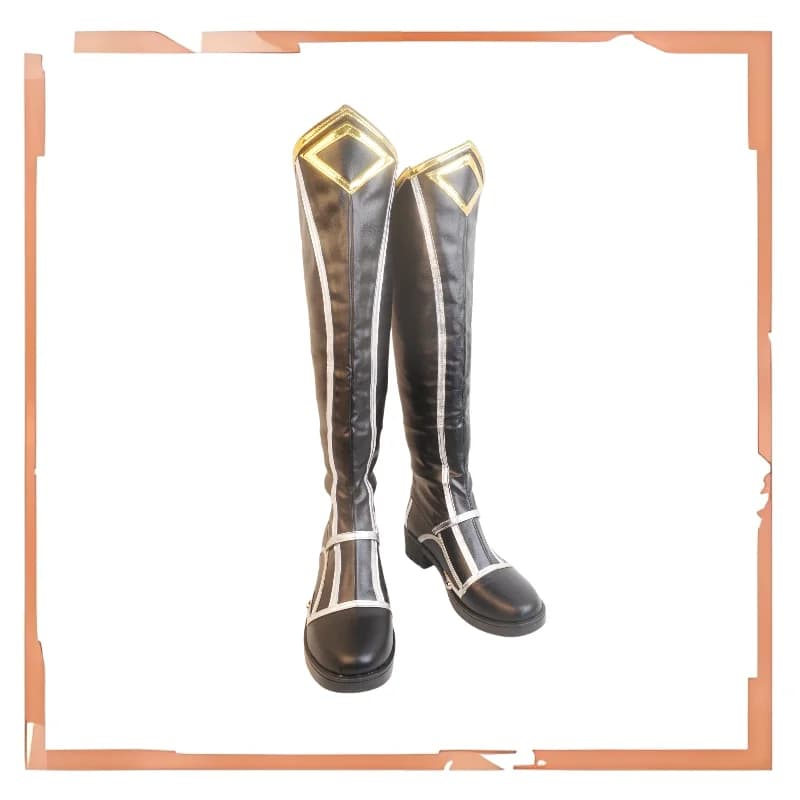 Handmade Faux Leather Halloween Party Boots Clair Obscur Expedition 33 Gustave Cosplay Costume Shoes