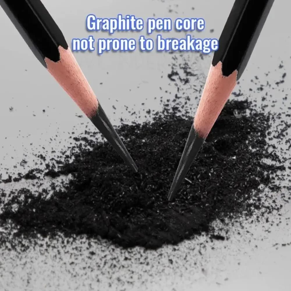 Graphite Mixed Sketching Pencil Art Supplies Black Charcoal Pencils Painting Durable Drawing Pencil Set Artist Pencils