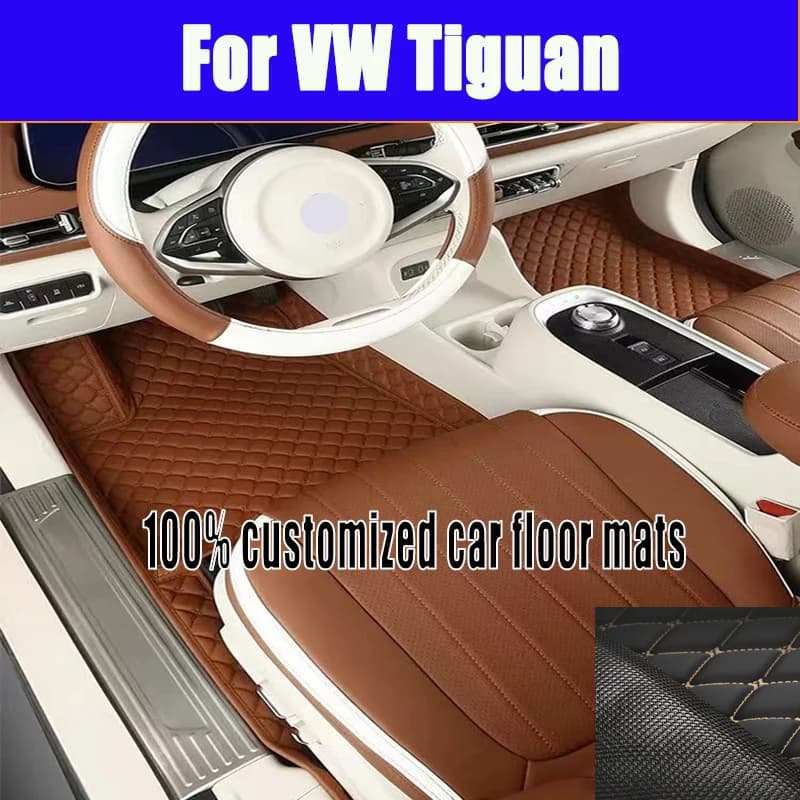 Tappetino per auto personalizzato per VW Tiguan 2009 2010 2011 2012 2013 2014 2015 2016 Accessorio interno