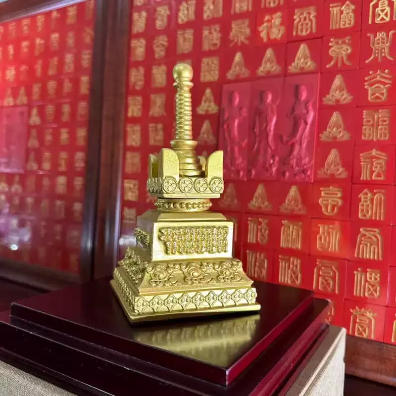 8*8*15cm Buddhism silicon mold for TImmaculate and lustrous Ashoka Stupa silicone mold plaster cement resin silicone candle mold
