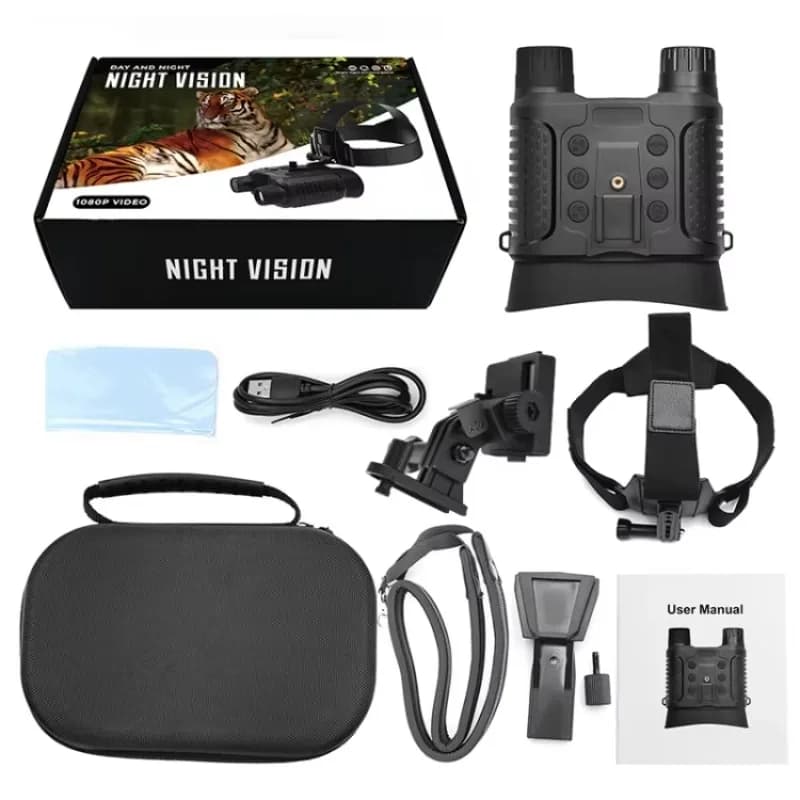Elettronica di consumo esterna NV8160 Telescopio binoculare digitale per visione notturna a infrarossi con visione notturna montata sulla testa