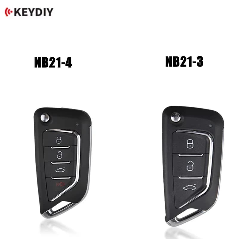 5 pezzi KEYDIY KD NB21 NB21-3 NB21-4 Chiavi remote per auto universali Tipo di coltello