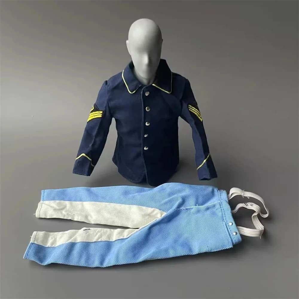 Disponibile in magazzino per la vendita 1/6th US. Bambola Soldato, Giocattolo d'Azione per Guerra Civile, Modello con Cappotto, Top, Uniforme e Pantaloni per Action Figure COO DAM da 12 pollici, Fai da Te